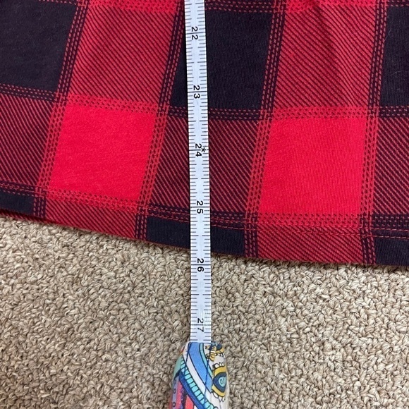 Old Navy: Red & Black Plaid Dress, Girls Size (M / 8) - Picture 6 of 6